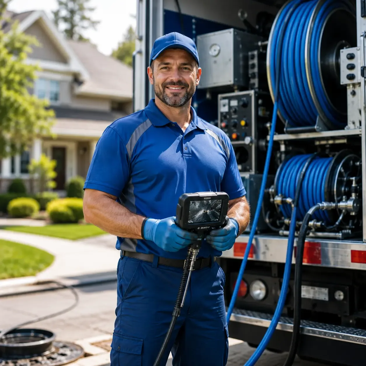 Local outdoor drain cleaning specialists in Monticello, WI